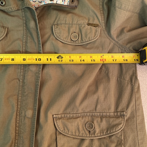 Roxy - Canvas light weight jacket. Size L - Picture 6 of 13